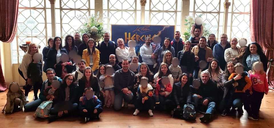 Visita ao musical Hércules